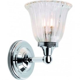 AUSTEN traditional IP44 chrome bathroom wall light