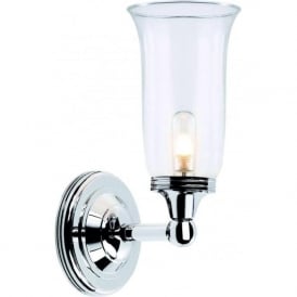 AUSTEN traditional IP44 chrome bathroom wall light
