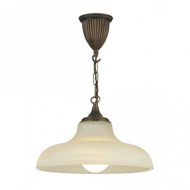 BADGER double insulated traditional bronze ceiling pendant