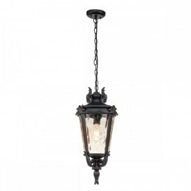 BALTIMORE bronze traditional hanging porch lantern (large)