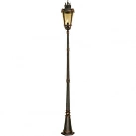 BALTIMORE large traditional garden lamp post light