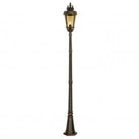 BALTIMORE large traditional garden lamp post light