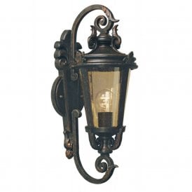 BALTIMORE traditional decorative outside wall lantern (medium)