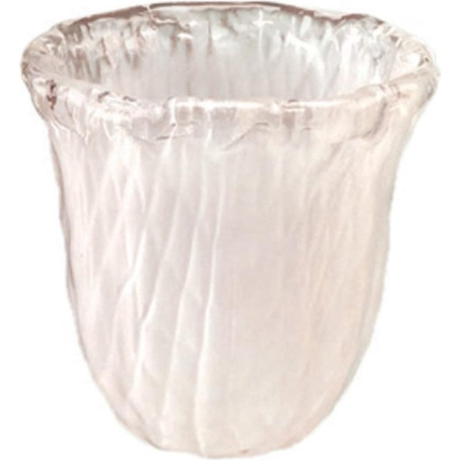 BAMBOO small white frosted glass shade