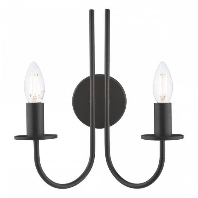 Becca Wall Light in Matt Black (Bracket Only)