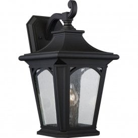 BEDFORD traditional black outdoor wall lantern for extreme weather conditions - large