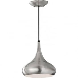 BESO retro style brushed steel ceiling pendant light - medium
