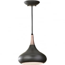 BESO retro style dark bronze ceiling pendant light - medium