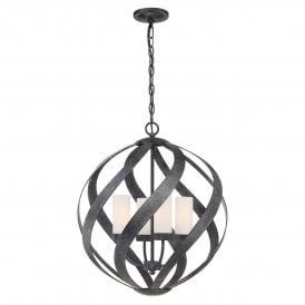 4 light outdoor chandelier 