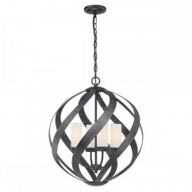 BLACKSMITH Ironwork Medium Outdoor Chandelier