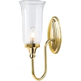 BLAKE traditional gold bathroom wall light