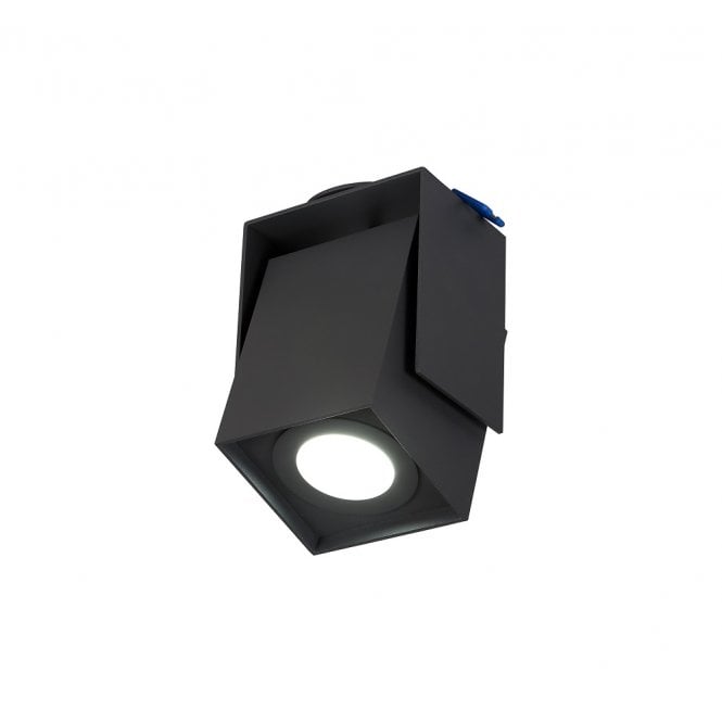 BLOCK anthracite black theatrical style ceiling or wall spotlight