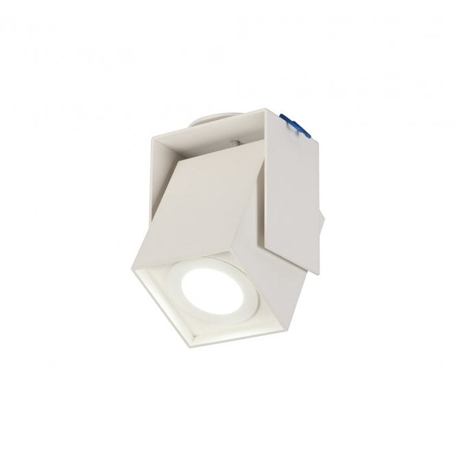 BLOCK white theatrical style ceiling or wall spotlight