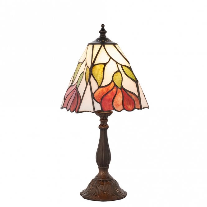BOTANICA small Art Nouveau style Tiffany table lamp