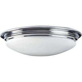 BROMPTON LED flush mounted bathroom ceiling light, IP44