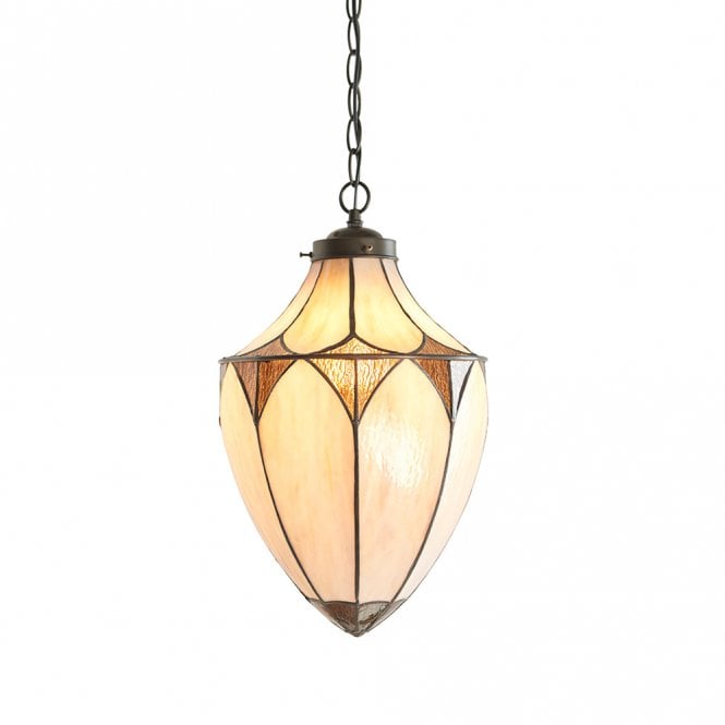 BROOKLYN Art Deco style Tiffany lantern - medium