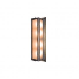 BULKHEAD Large Bathroom Light Antique Brass