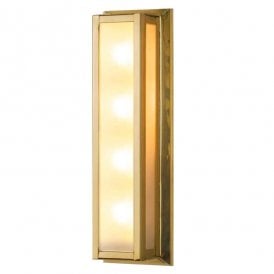 Brass wall or ceiling light IP44