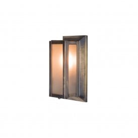 BULKHEAD Small Bathroom Light Antique Brass