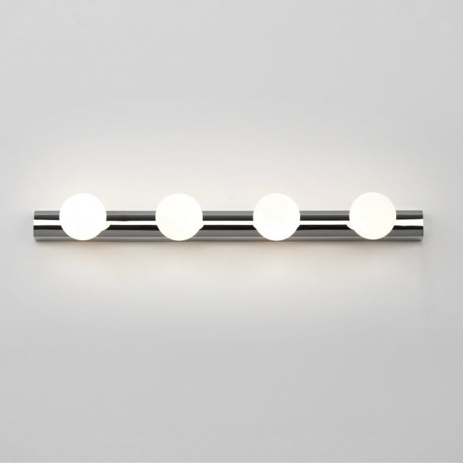 CABARET 4 bulb theatrical style bathroom wall light, IP44