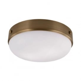 CADENCE circular flush mounted light for low ceilings