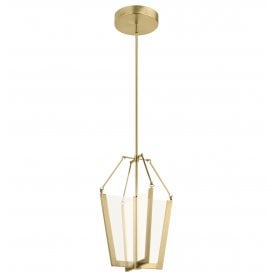 small gold led ceiling pendant