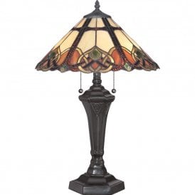 CAMBRIDGE Tiffany table lamp in Art Nouvea Style
