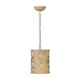 CARABEL decorative champagne gold mini ceiling pendant light