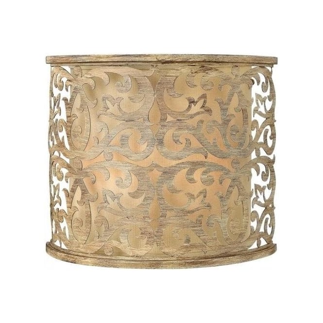 CARABEL decorative flush fitting Edwardian wall light