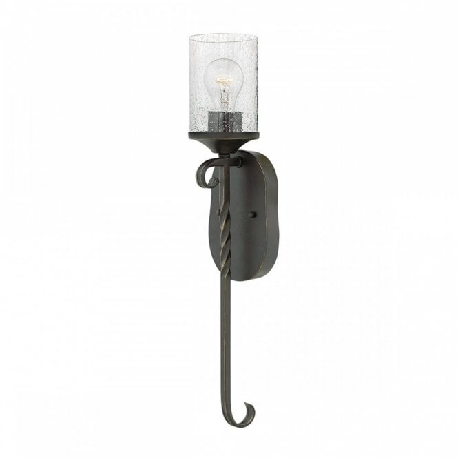 CASA 1 Light Wall Light | Olde Black Finish