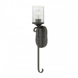 CASA 1 Light Wall Light | Olde Black Finish