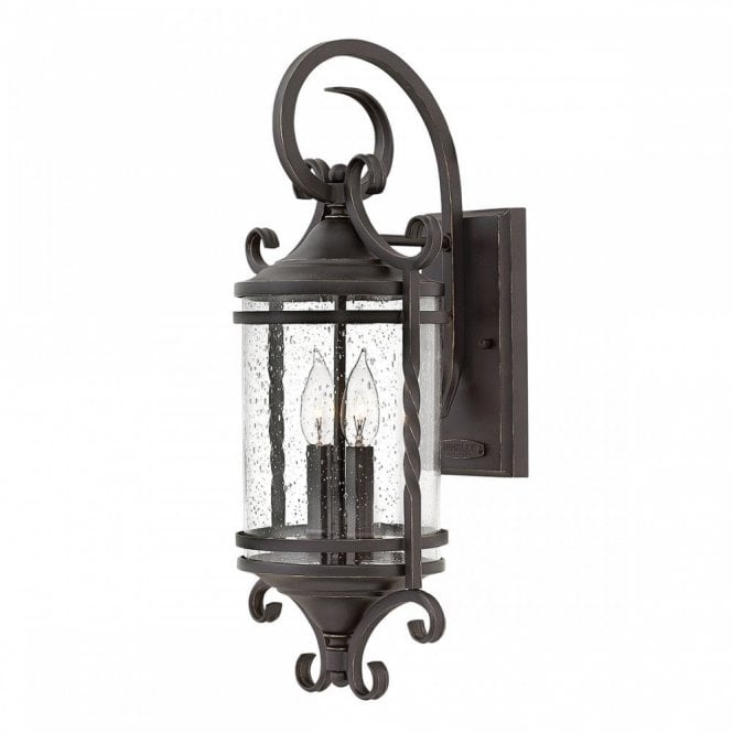 CASA 2 Light Outdoor Wall Lantern | Olde Black Finish