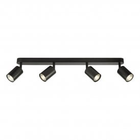 Spotlight bar in matte black 