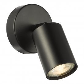 Single Spotlight in matte black