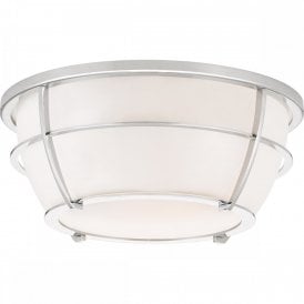 CHANCE nautical style flush fitting bathroom ceiling light