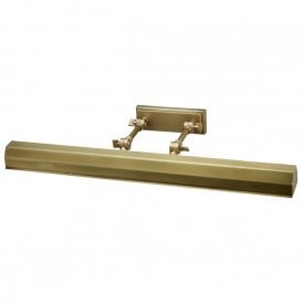 CHAWTON traditional aged brass picture light - large