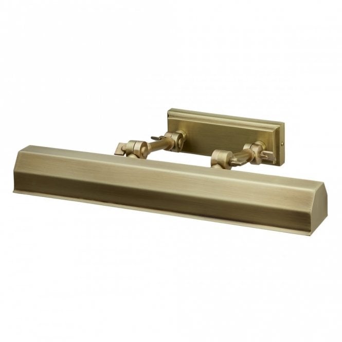 CHAWTON traditional aged brass picture light - medium
