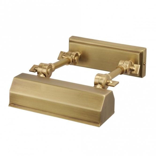 CHAWTON traditional aged brass picture light - small
