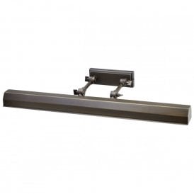 CHAWTON traditional dark bronze picture light - large