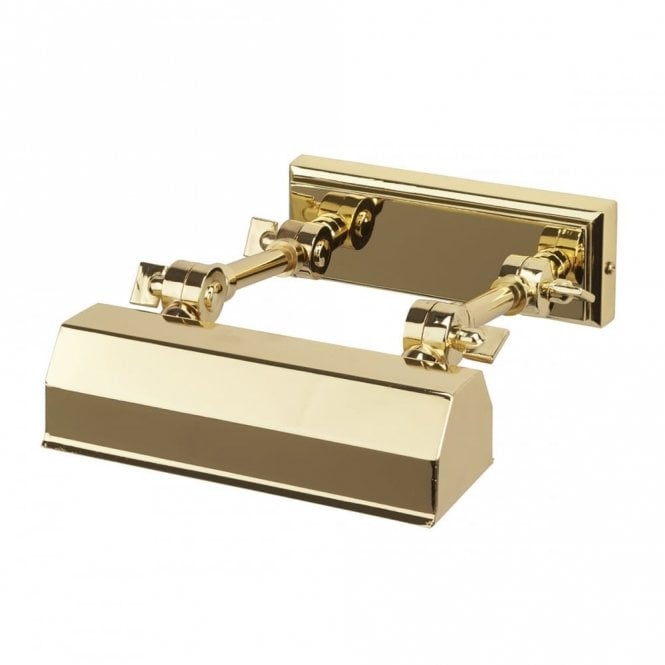 CHAWTON traditional gold polished brass picture light - small