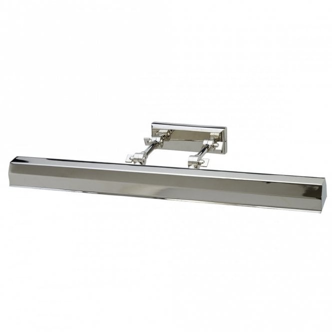CHAWTON traditional polished nickel picture light - large
