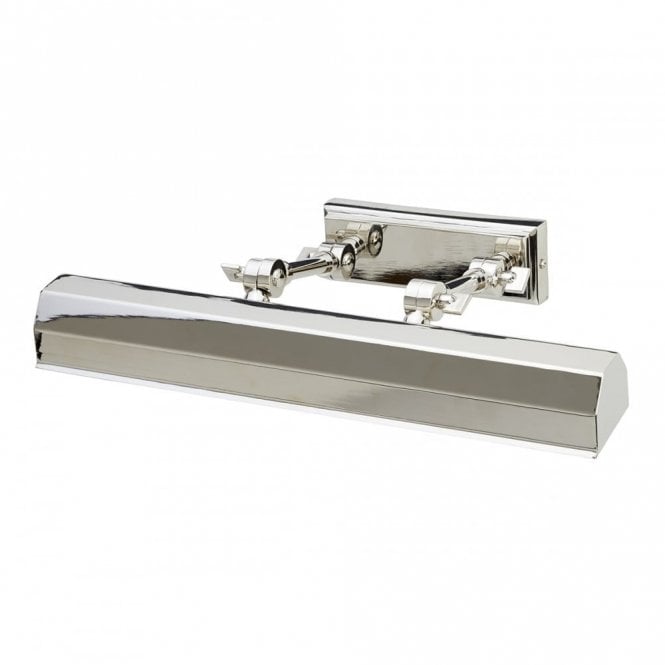 CHAWTON traditional polished nickel picture light - medium