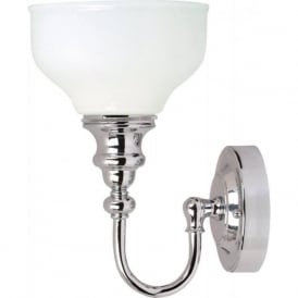 CHEADLE chrome IP44 bathroom wall light