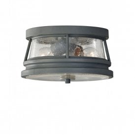 CHELSEA HARBOR flush fitting exterior porch ceiling light