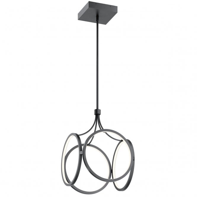 CIRI Integrated LED Pendant in Black