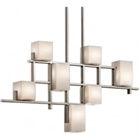 CITY LIGHTS modern Deco style slim linear hanging ceiling light