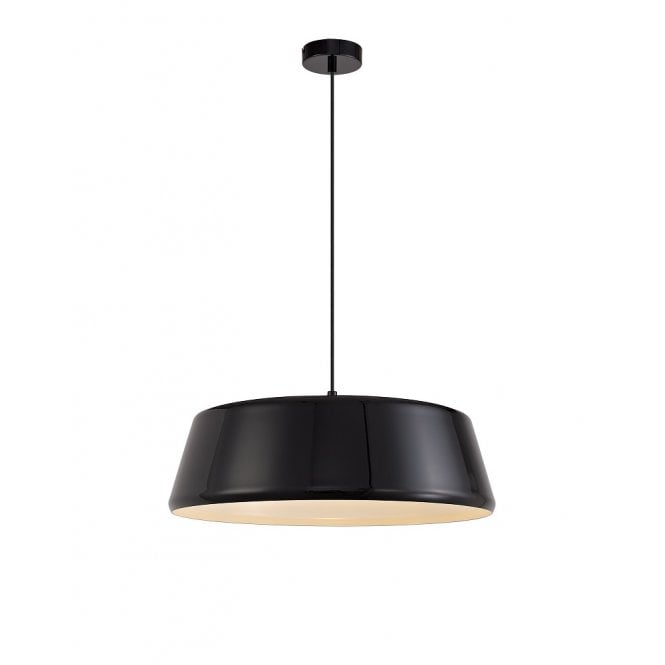 CLAXON modern gloss black ceiling pendant