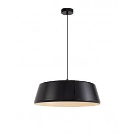 CLAXON modern gloss black ceiling pendant