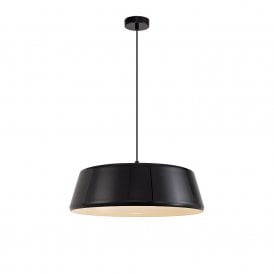 CLAXON modern gloss black ceiling pendant