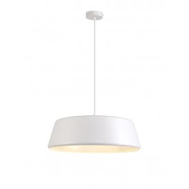 CLAXON modern gloss white ceiling pendant